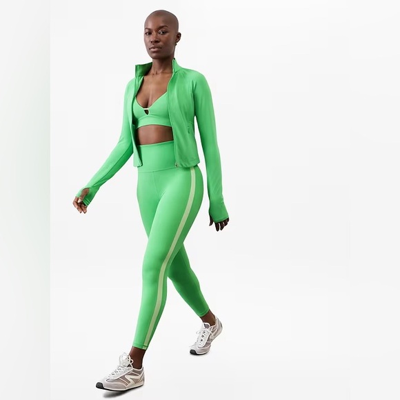Athleta Pants - Athleta Green Set, Leggings and two bras